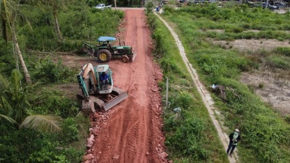 รับเหมาถมที่ดิน-เต็มสุข ทีม แอนด์ ทอย คอนสทรัคชั่น จำกัด - รับถมที่ สมุทรสงคราม - เต็มสุข ทีมแอนด์ทอย