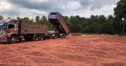 บริการถมดินถมทราย สมุทรสงคราม - รับถมที่ สมุทรสงคราม - เต็มสุข ทีมแอนด์ทอย